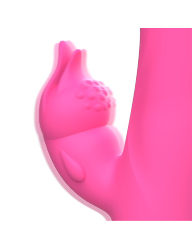 INTENSE - JULIO RABBIT VIBRATOR PINK SILICONE