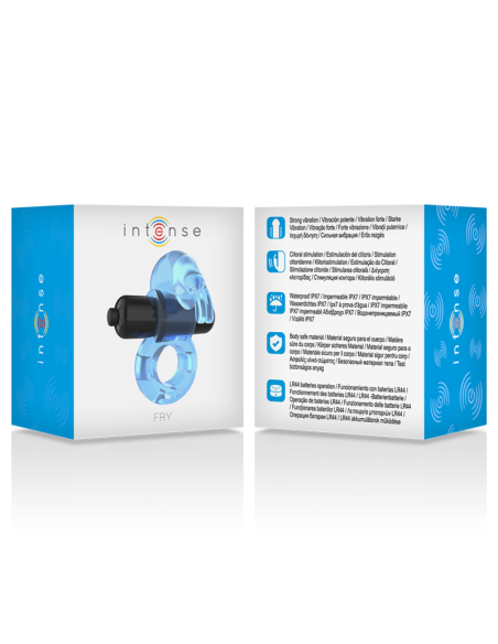 INTENSE - FRY BLUE VIBRATING RING
