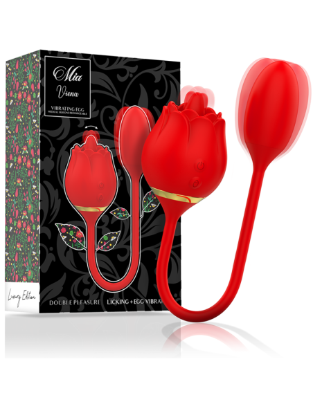 MIA - VIENNA DOUBLE PLEASURE LICKING VIBRATING EGG