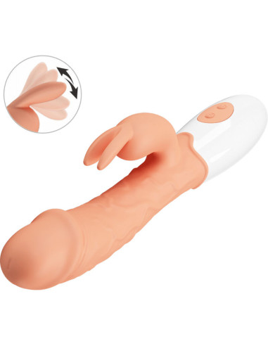 PRETTY LOVE - EASTER BUNNY VIBRATOR WITH STIMULATOR