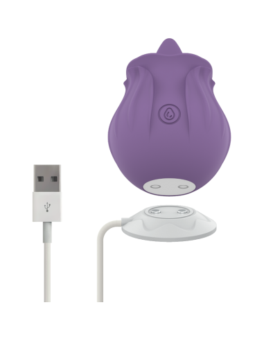 INTENSE - VIOLET CL TORIS STIMULATOR 10 VIBRATIONS LILAC