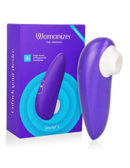 WOMANIZER - STARLET 3 CLITORAL STIMULATOR INDIGO