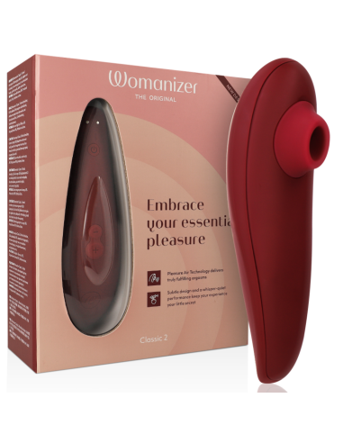 WOMANIZER - CLASSIC 2 KLITORIALO STIMULIATORIUS BORDO SPALVOS