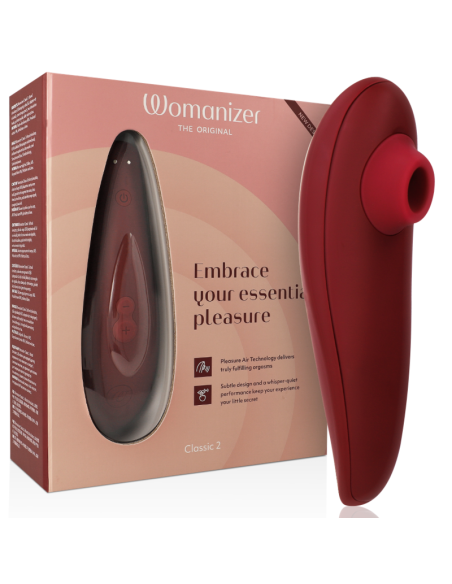 WOMANIZER - CLASSIC 2 CLITORAL STIMULATOR BORDEAUX