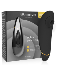 WOMANIZER - PREMIUM 2 CLITORAL STIMULATOR BLACK