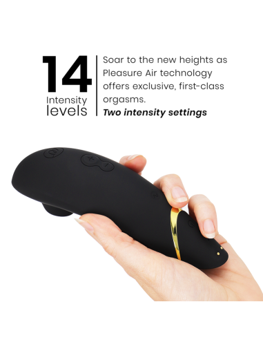 WOMANIZER - PREMIUM 2 CLITORAL STIMULATOR BLACK