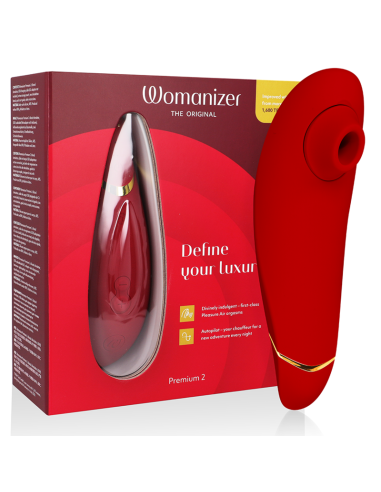 WOMANIZER - PREMIUM 2 CLITORAL STIMULATOR BORDEAUX