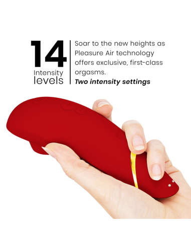 WOMANIZER - PREMIUM 2 CLITORAL STIMULATOR BORDEAUX