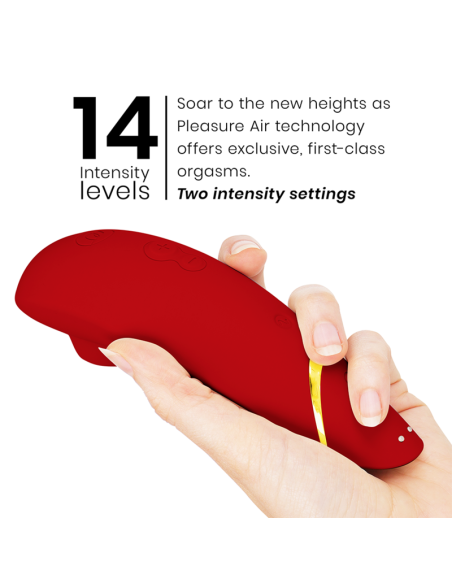 WOMANIZER - PREMIUM 2 CLITORAL STIMULATOR BORDEAUX