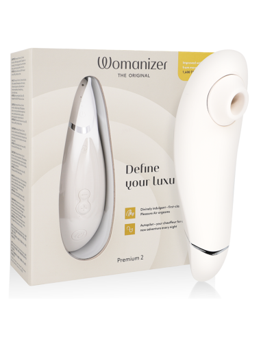 WOMANIZER - PREMIUM 2 CLITORAL STIMULATOR WARM GRAY