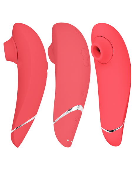 WOMANIZER - PREMIUM 2 CLITORAL STIMULATOR RASPBERRY
