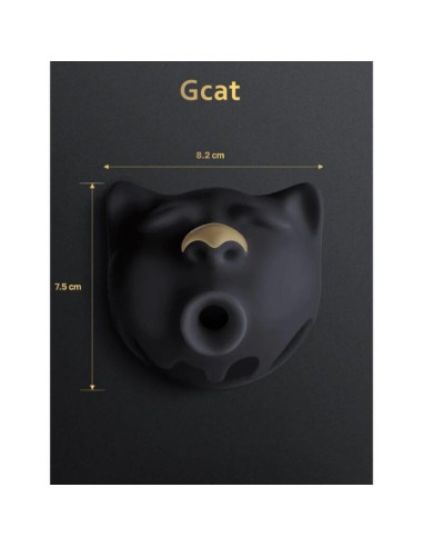G-VIBE - GCAT MYSTIC CLITORAL SUCKER BLACK