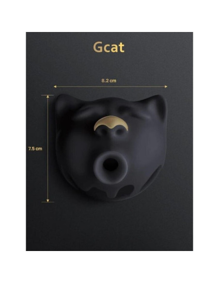 G-VIBE - GCAT MYSTIC CLITORAL SUCKER BLACK