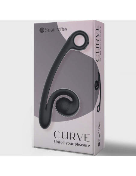 SNAIL VIBE - CURVE VIBRATOR BLACK