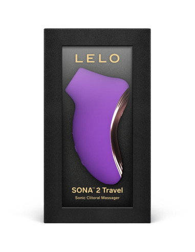 LELO - SONA 2 TRAVEL VIOLETINIS GARSINIS KLITORIO MASAŽUOTUVAS