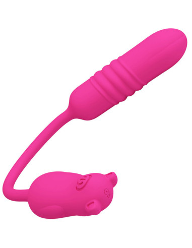 PRETTY LOVE - NOBIKUMA PINK SILICONE VIBRATING BULLET