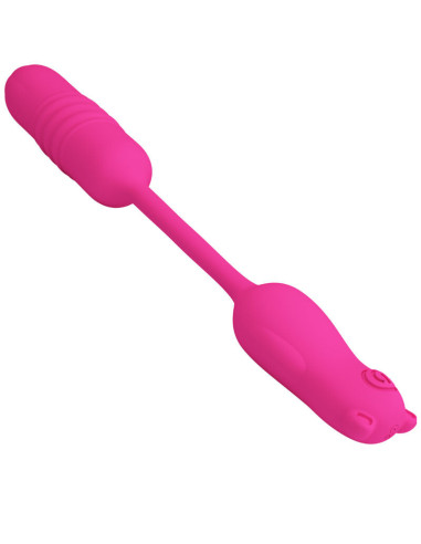 PRETTY LOVE - NOBIKUMA PINK SILICONE VIBRATING BULLET