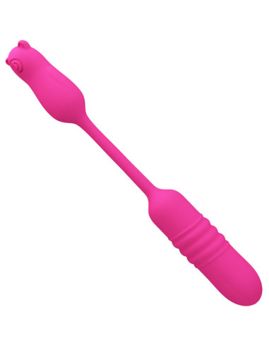 PRETTY LOVE - NOBIKUMA PINK SILICONE VIBRATING BULLET