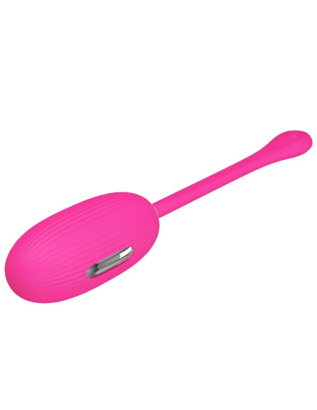 PRETTY LOVE - DOREEN RECHARGEABLE VIBRATING EGG MAGENTA REMOTE CONTROL