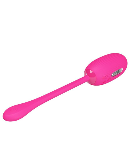 PRETTY LOVE - DOREEN RECHARGEABLE VIBRATING EGG MAGENTA REMOTE CONTROL