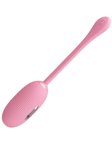PRETTY LOVE - DOREEN PINK RECHARGEABLE VIBRATING EGG