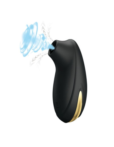 PRETTY LOVE - LUXURY RECHARGEABLE SUCTION MASSAGER BLACK