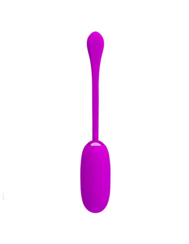 PRETTY LOVE - JULIUS WATERPROOF-RECHARGEABLE VIBRATING EGG PURPLE