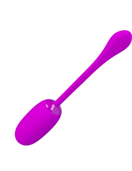 PRETTY LOVE - JULIUS WATERPROOF-RECHARGEABLE VIBRATING EGG PURPLE