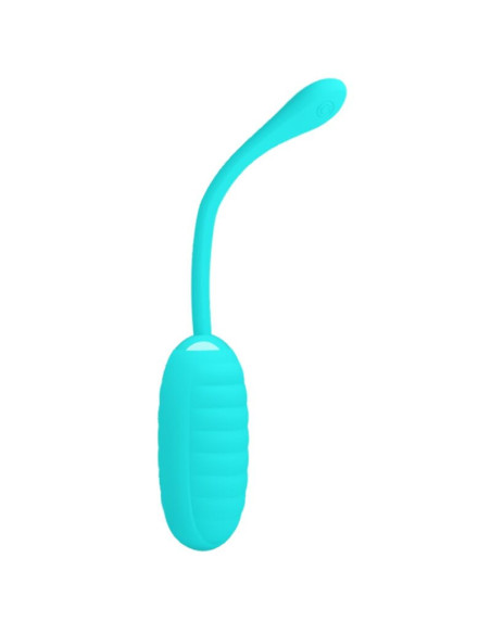 PRETTY LOVE - KIRK RECHARGEABLE VIBRATING EGG LIGHT GREEN