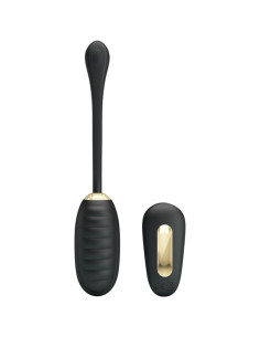 PRETTY LOVE - DOREEN LUXURY RECHARGEABLE VIBRATING EGG BLACK REMOTE CONTROL 2