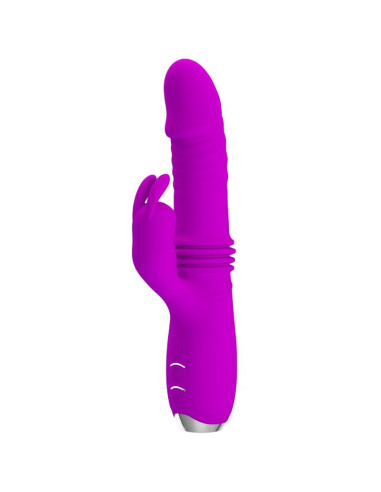 PRETTY LOVE - DOROTHY PURPLE įkraunamas triušio vibratorius