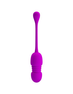 PRETTY LOVE - CALLIE PURPLE RECHARGEABLE VIBRATING EGG 2
