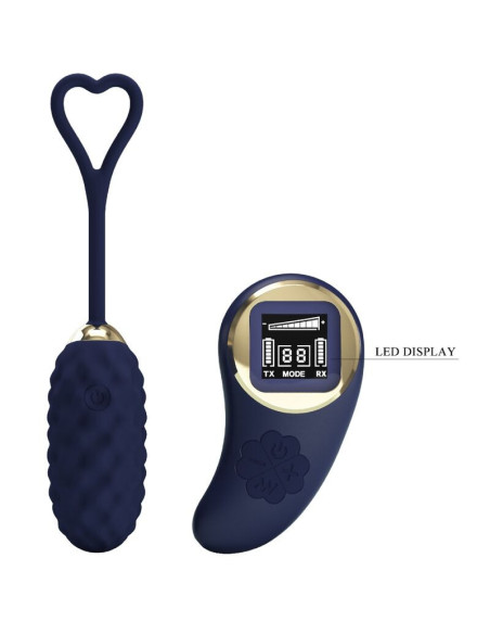 PRETTY LOVE - VIVIAN BLUE REMOTE CONTROL VIBRATING EGG