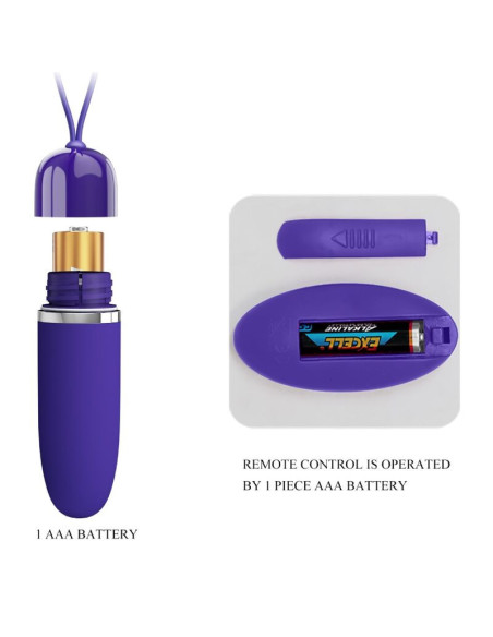 PRETTY LOVE - DARLENE YOUTH VIOLET MINI VIBRATING BULLET