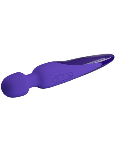 PRETTY LOVE - ANTONY YOUTH WAND VIBRATOR VIOLET HEAT EFFECT