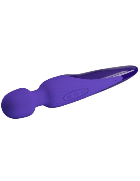 PRETTY LOVE - ANTONY YOUTH WAND VIBRATOR VIOLET HEAT EFFECT
