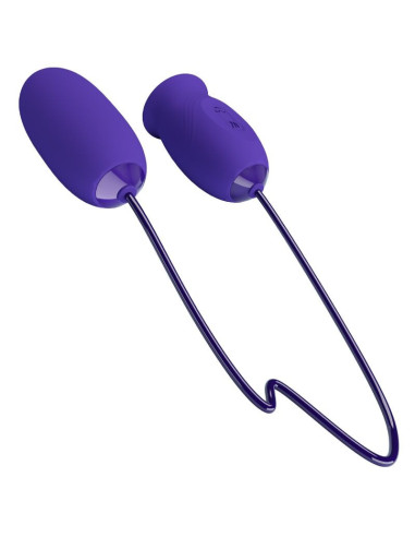PRETTY LOVE - DAISY YOUTH VIOLET RECHARGEABLE VIBRATOR STIMULATOR