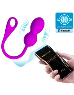 PRETTY LOVE - ELVIRA RECHARGEABLE VIBRATING BALLS PURPLE