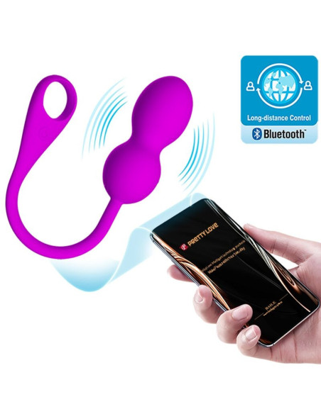 PRETTY LOVE - ELVIRA ĮKRAUNAMI VIBRUOJAMI RUMUTĖLIAI VIOLETINIAI