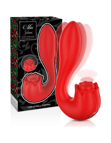 MIA - SELENA STIMULATOR VIBRATING TAPPING RED