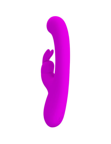 PRETTY LOVE - LAMAR RABBIT VIBRATORIUS IR VIOLETINIS G-SPOT
