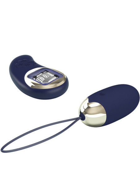 PRETTY LOVE - MINA VIBRATING EGG REMOTE CONTROL BLUE