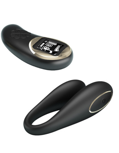PRETTY LOVE - NATHAN DOUBLE PLEASURE VIBRATOR REMOTE CONTROL