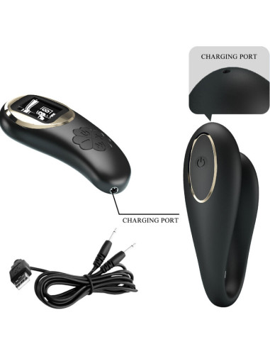 PRETTY LOVE - NATHAN DOUBLE PLEASURE VIBRATOR REMOTE CONTROL