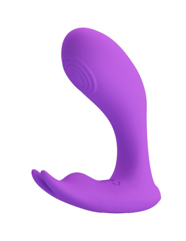 PRETTY LOVE - IDABELLE VIBRATION and PULSATION REMOTE CONTROL VIOLET