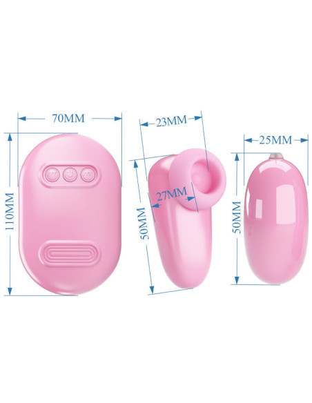 PRETTY LOVE - MAGIC BOX VIBRATING BULLET and PINK STIMULATOR