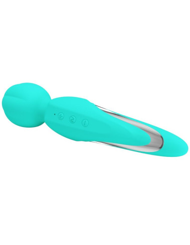 PRETTY LOVE - WALTER VIBRATOR WAND AQUA GREEN