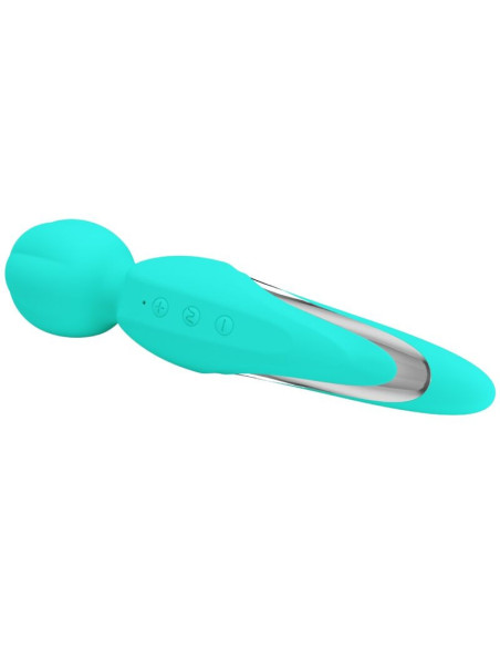PRETTY LOVE - WALTER VIBRATOR WAND AQUA GREEN