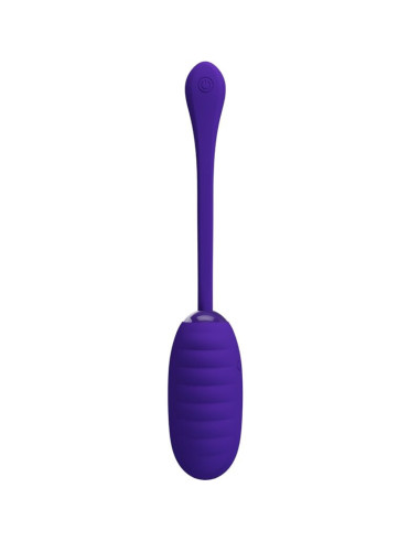 PRETTY LOVE - KIRK RECHARGEABLE VIBRATING EGG PURPLE