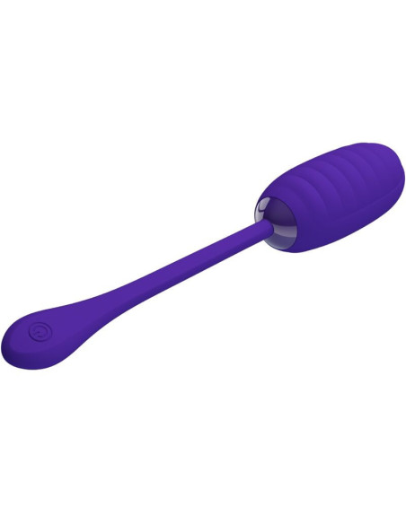 PRETTY LOVE - KIRK RECHARGEABLE VIBRATING EGG PURPLE